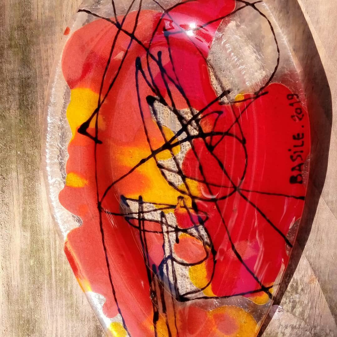 Verrier since 25 years - Vitraux aux Plomb / Tiffany - Fusing - thermoformage - Mosaïque - Ateliers créatives avec un four de fusion nomade Norbert Tritschler